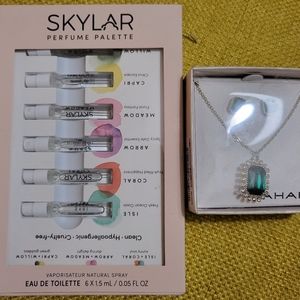 Skylar perfume/Jewelry set